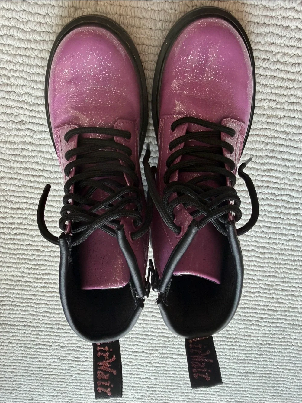 Dr. Martens bold purple